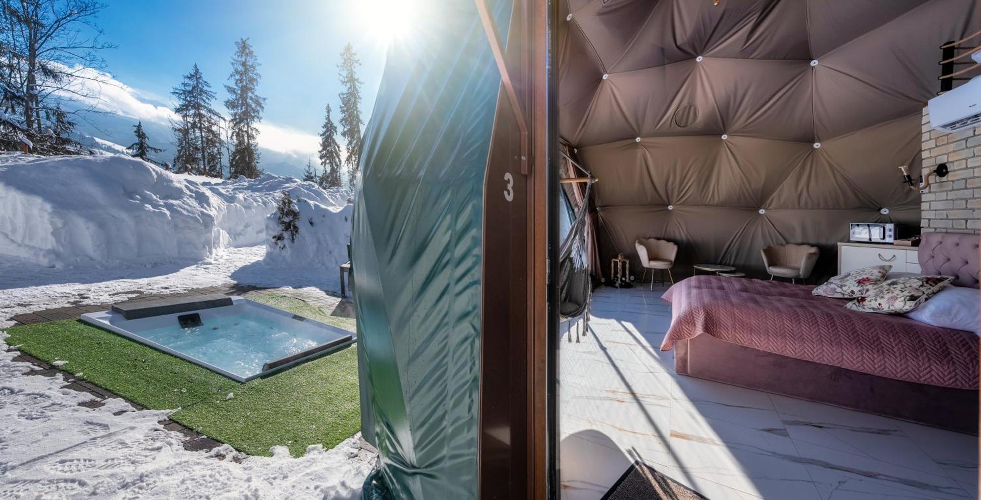 Peak Glamp & Jacuzzi Hotel Zakopane Exterior photo