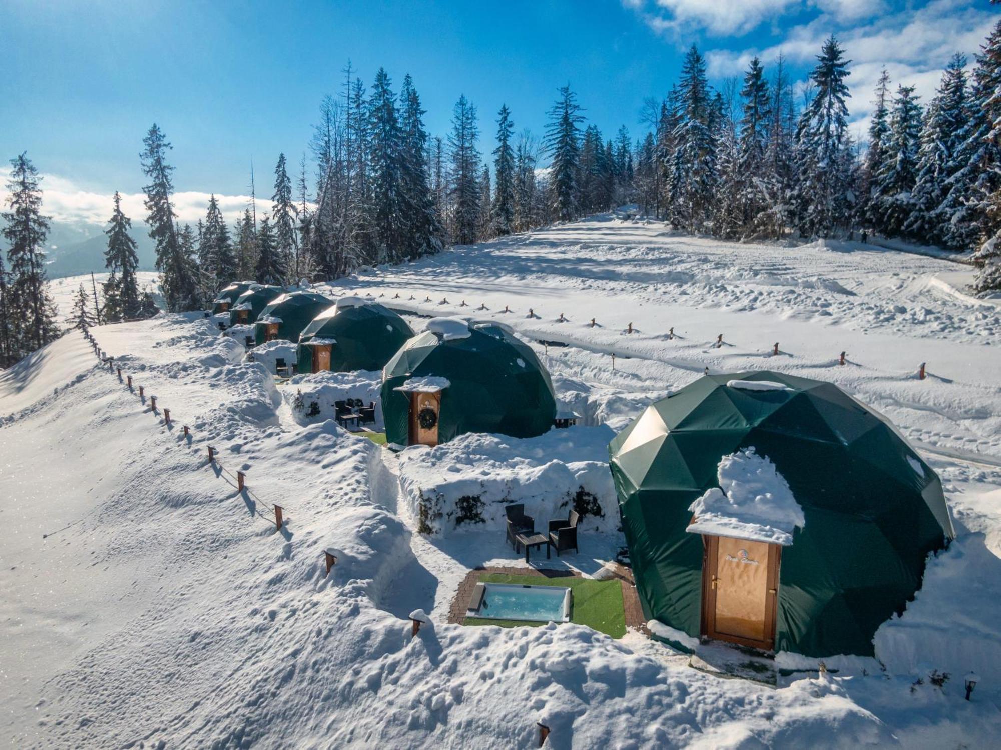 Peak Glamp & Jacuzzi Hotel Zakopane Exterior photo