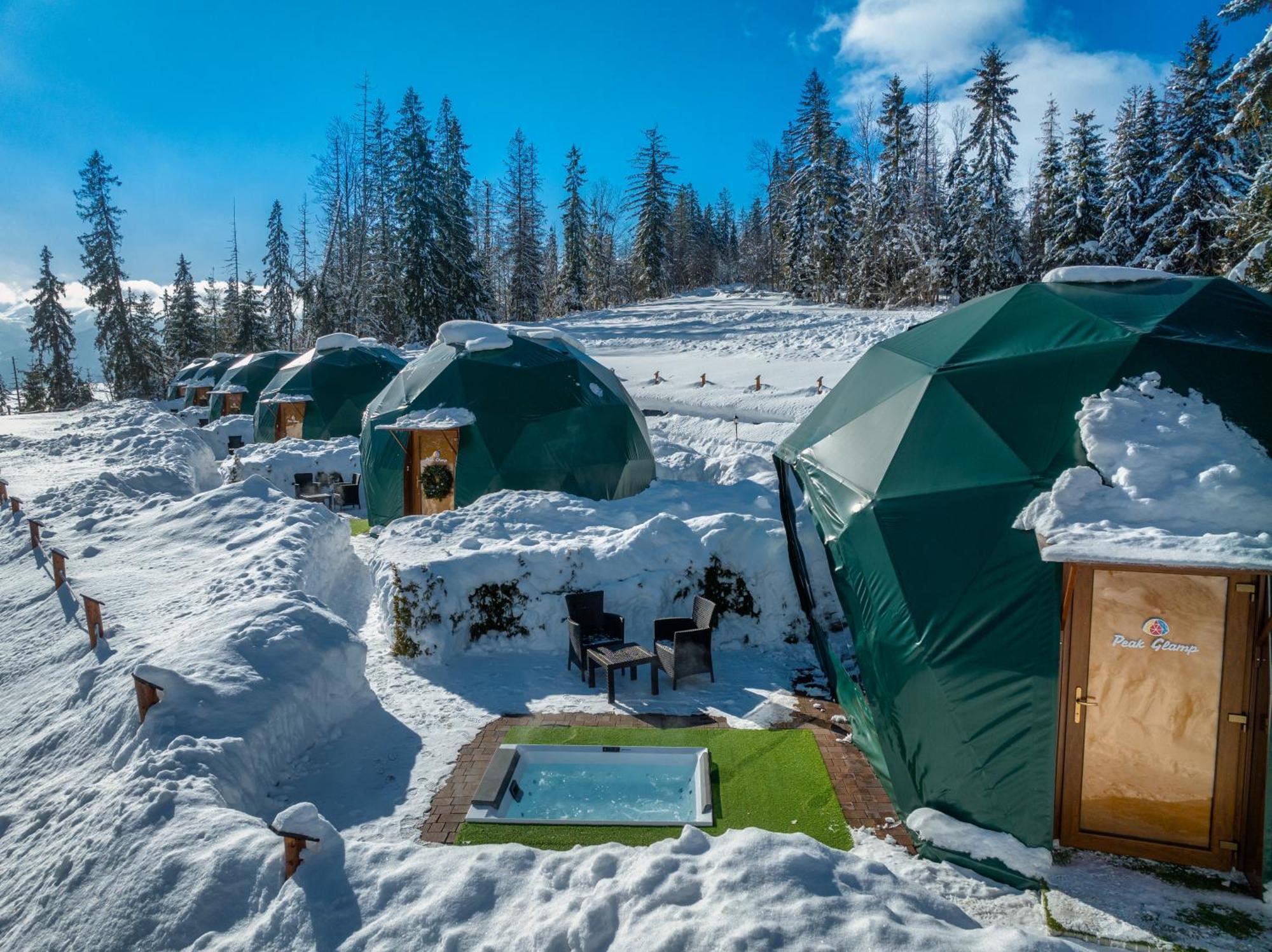 Peak Glamp & Jacuzzi Hotel Zakopane Exterior photo